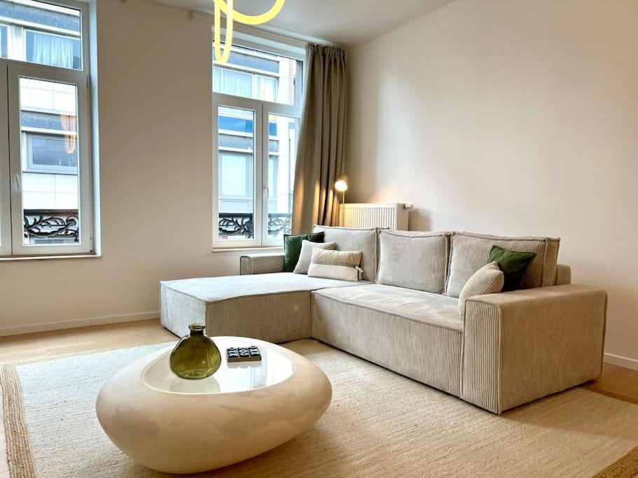 Duplex Chic Et Spacieux - Hypercentre Lieja Exterior foto