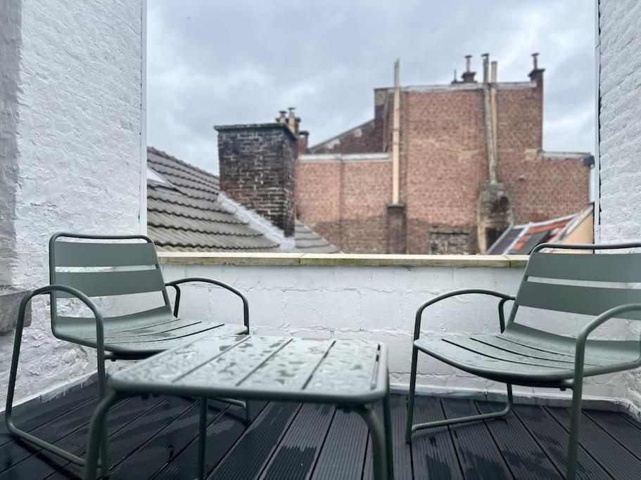 Duplex Chic Et Spacieux - Hypercentre Lieja Exterior foto